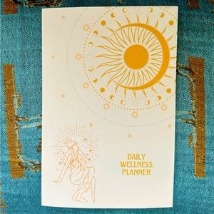 A monthly planner with a gratitude & notes section